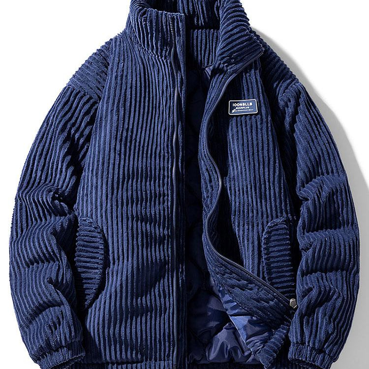 Vicenzo - Giacca in Velluto a Coste Resistente