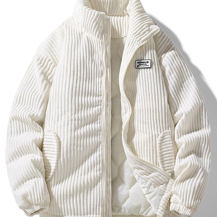 Vicenzo - Giacca in Velluto a Coste Resistente