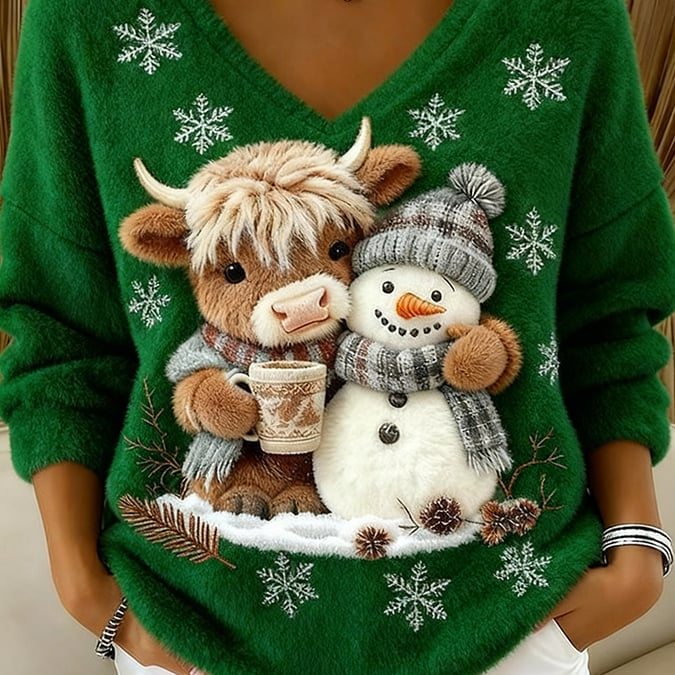 Donatella - Maglione di seta avvolgente