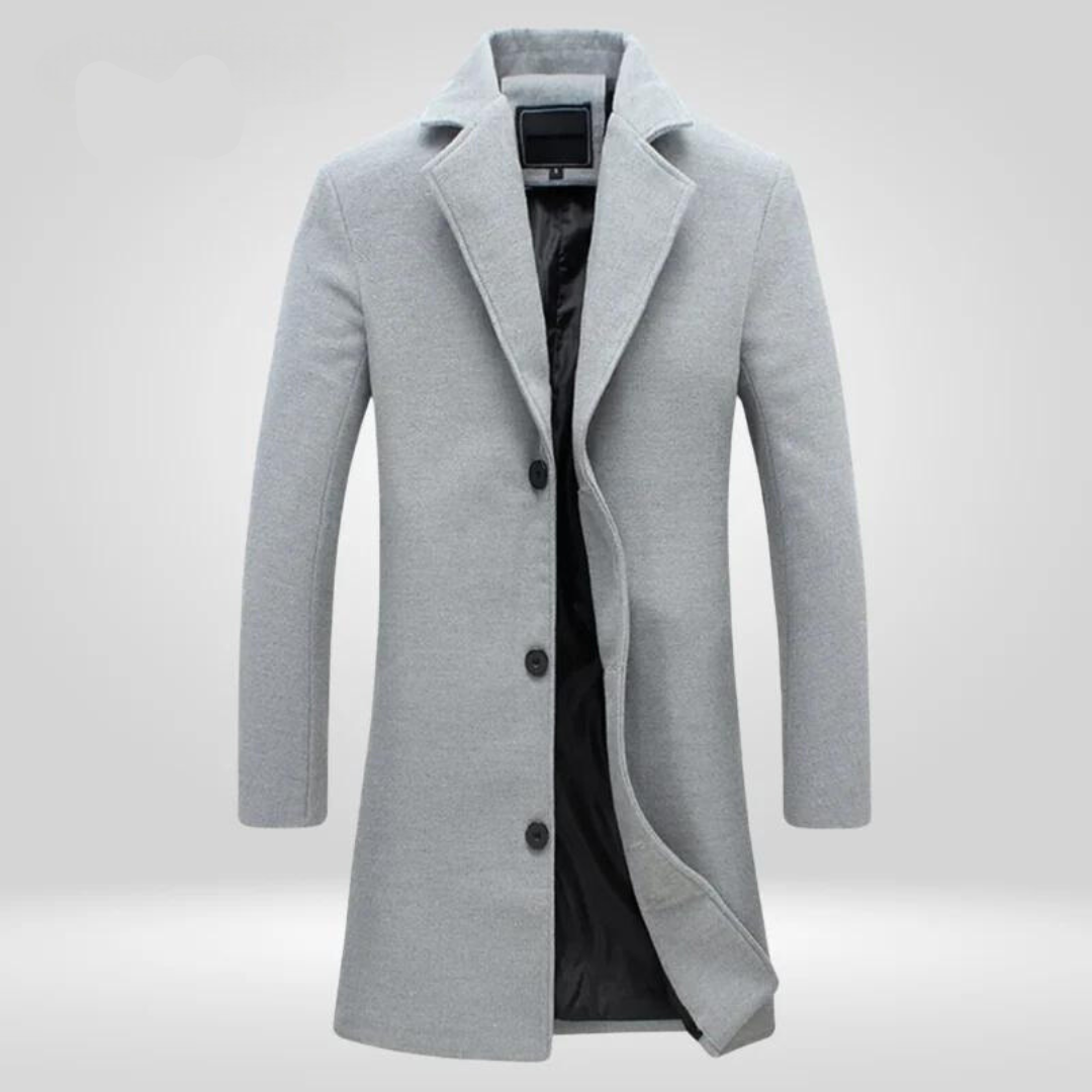 Maso - Elegante Cappotto in Lana