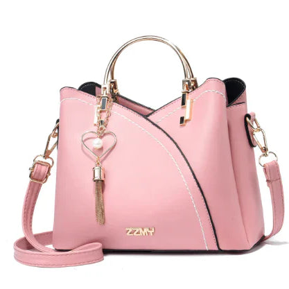 Claudia - Elegante Borsa Bicolore