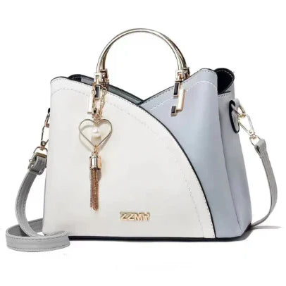 Claudia - Elegante Borsa Bicolore