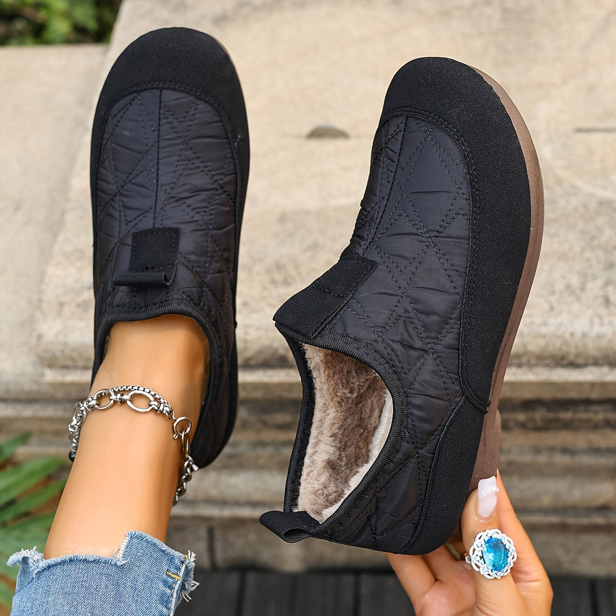 Lia - Stivali Trapuntati Accoglienti