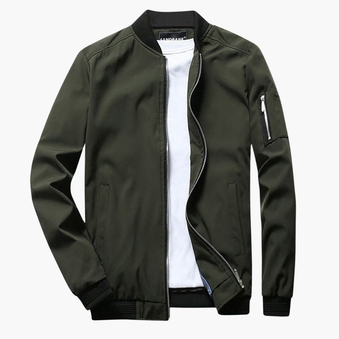 Maximo - Elegante Bomber in Raso