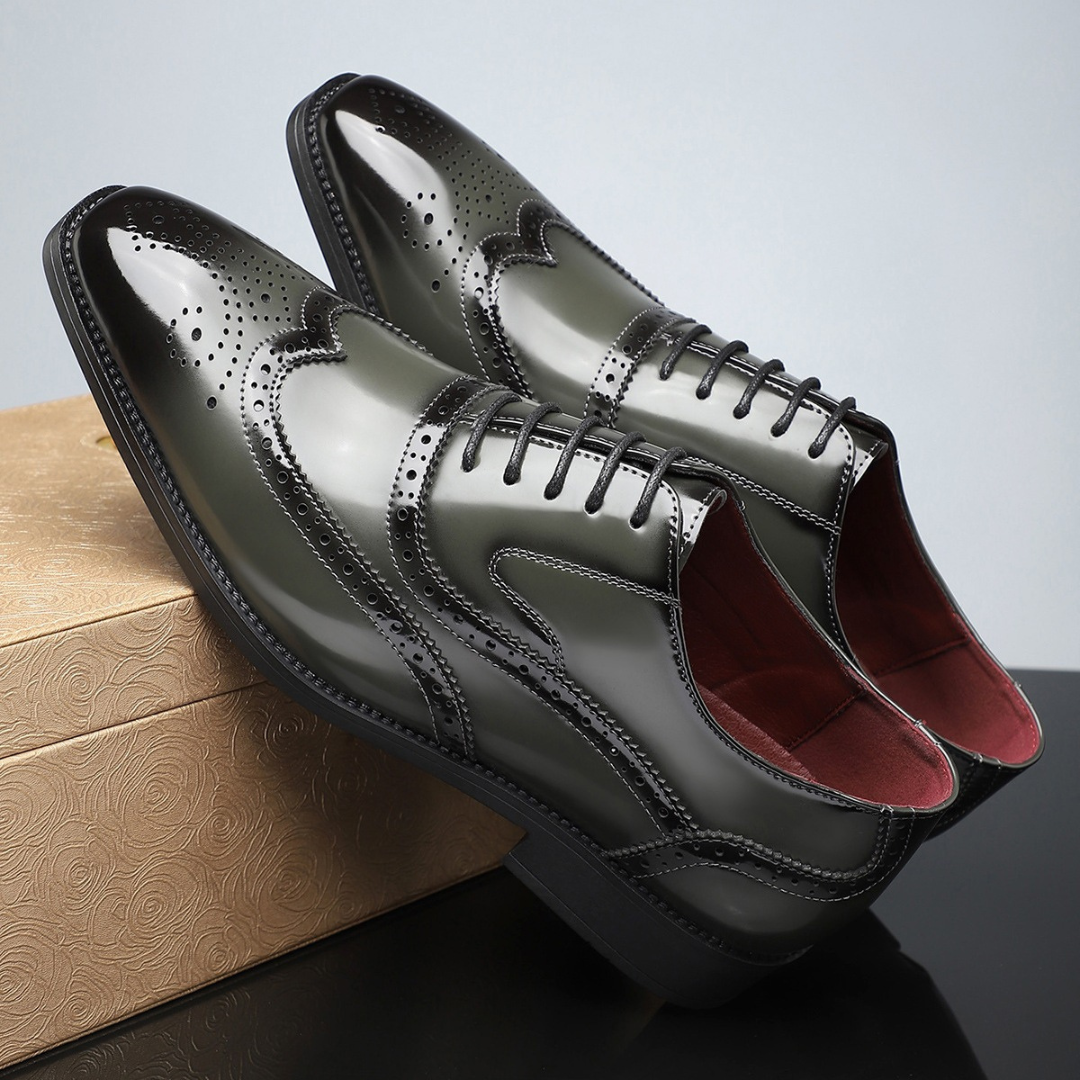 Aniceta - Oxford in Pelle Lucida