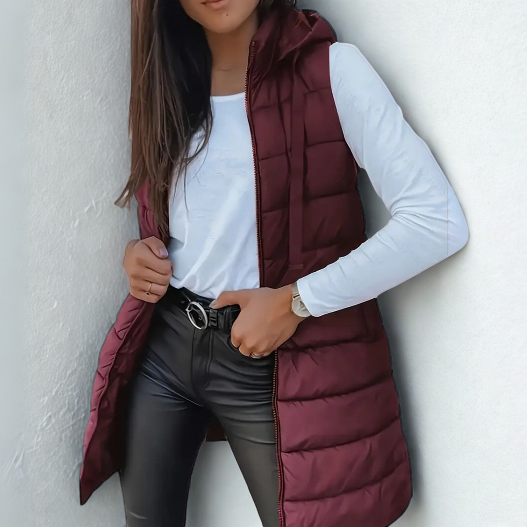 Anita - Gilet Trapuntato Elegante