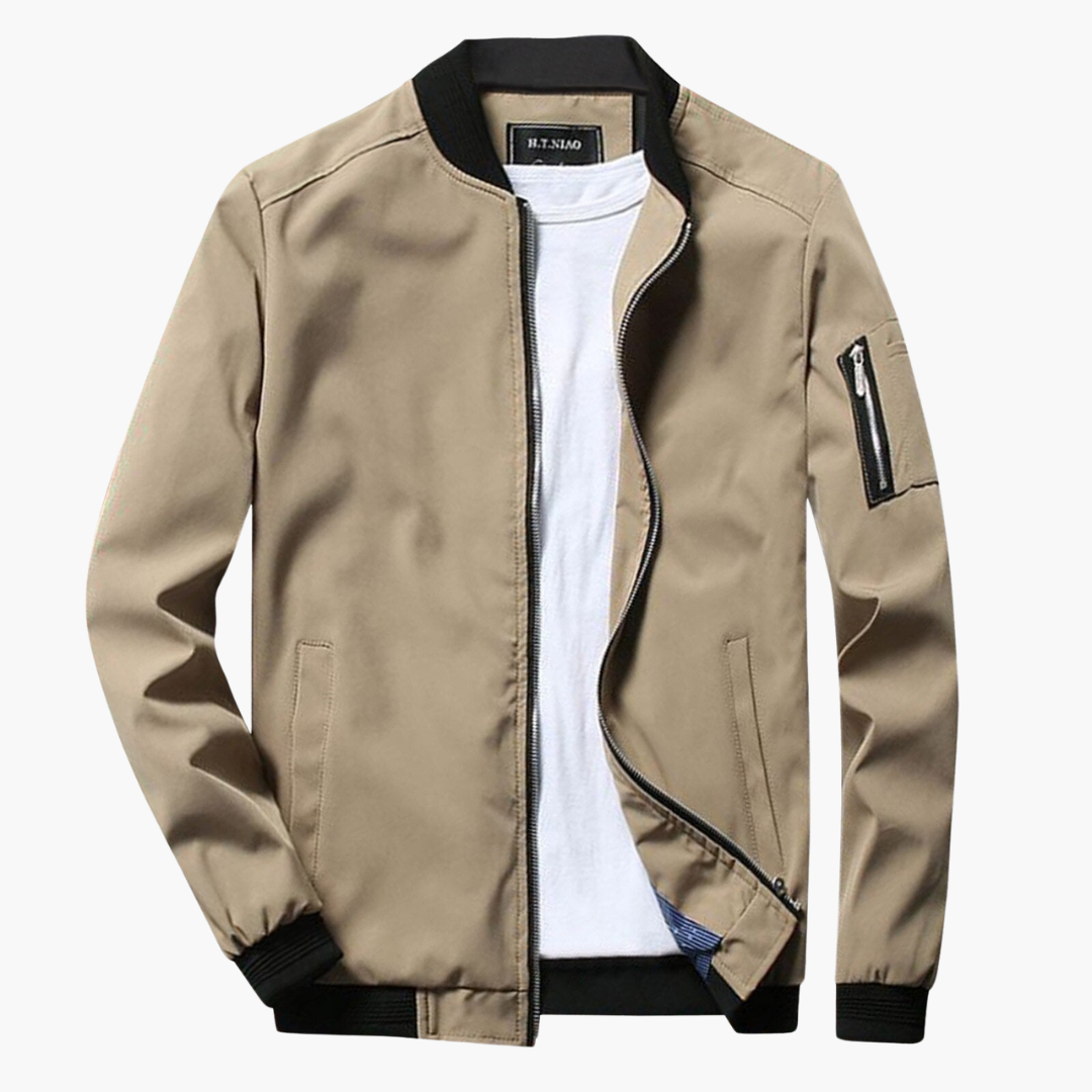 Maximo - Elegante Bomber in Raso