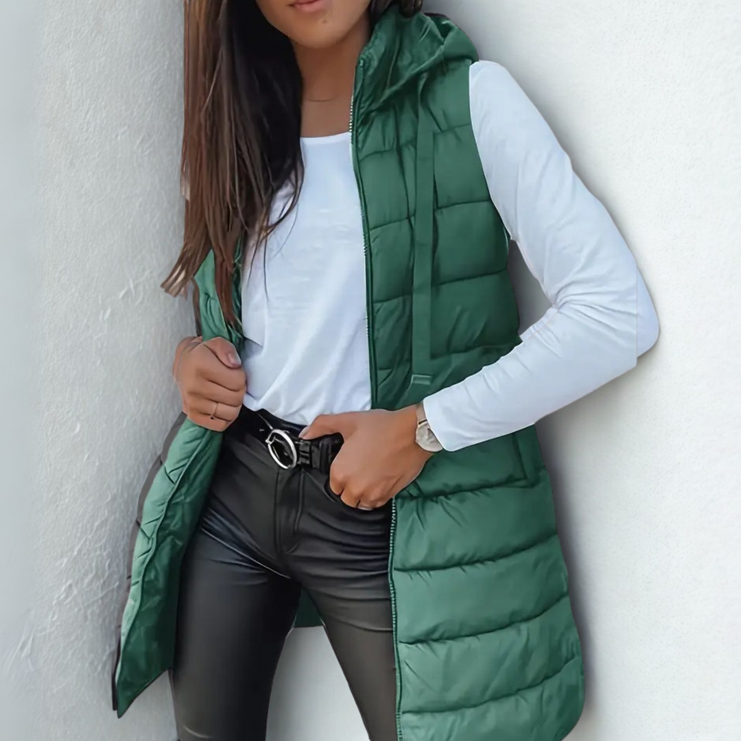 Anita - Gilet Trapuntato Elegante