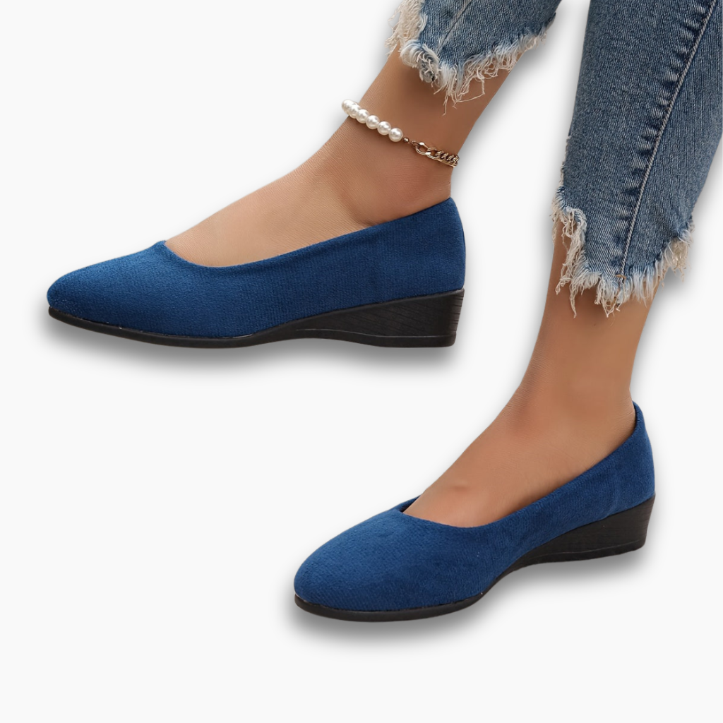 Arsilia - Scarpe Basse in Velluto Morbido