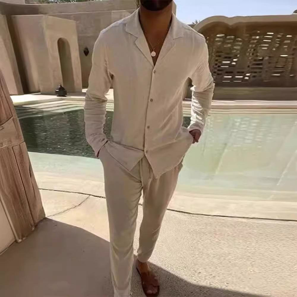 Donte - Completo in Lino Casual