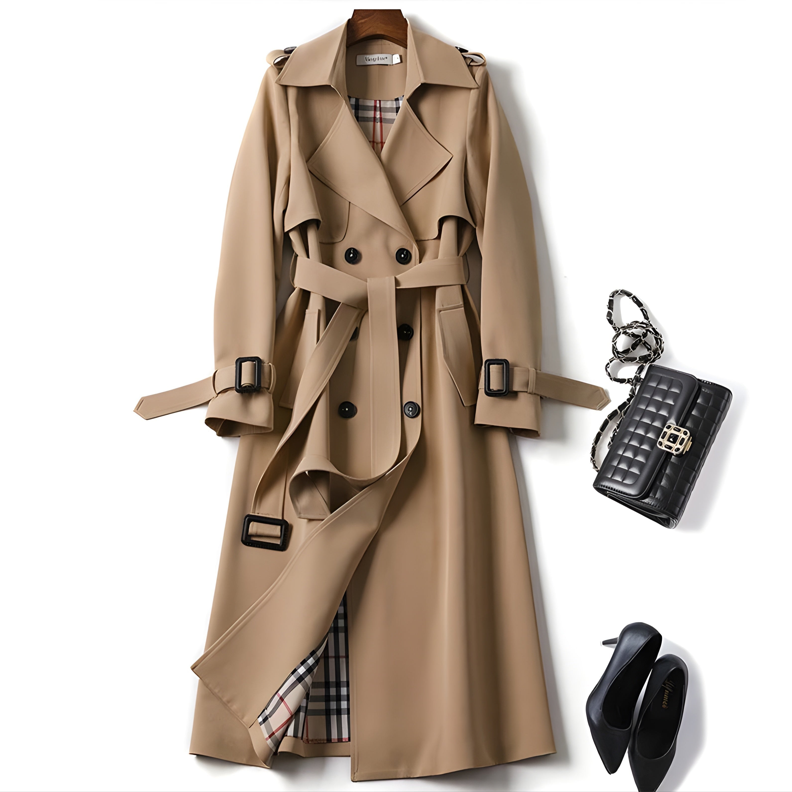 Zelmira - Trench Coat Elegante e Soffice