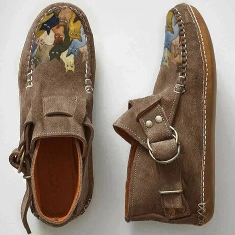 Concetta - Stivali in morbida camoscio