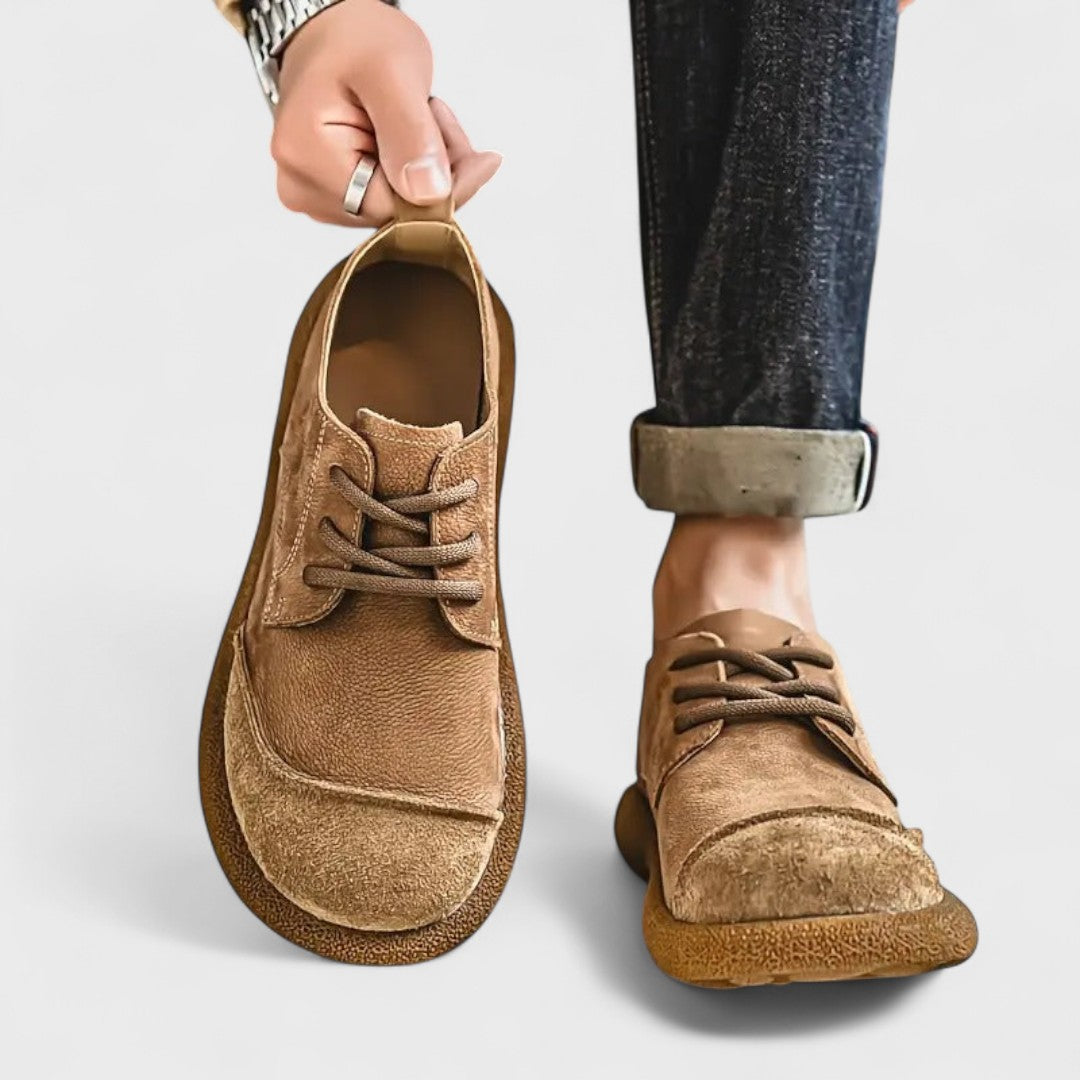 Tomasso - Scarpe in Pelle di Vitello Ruvida