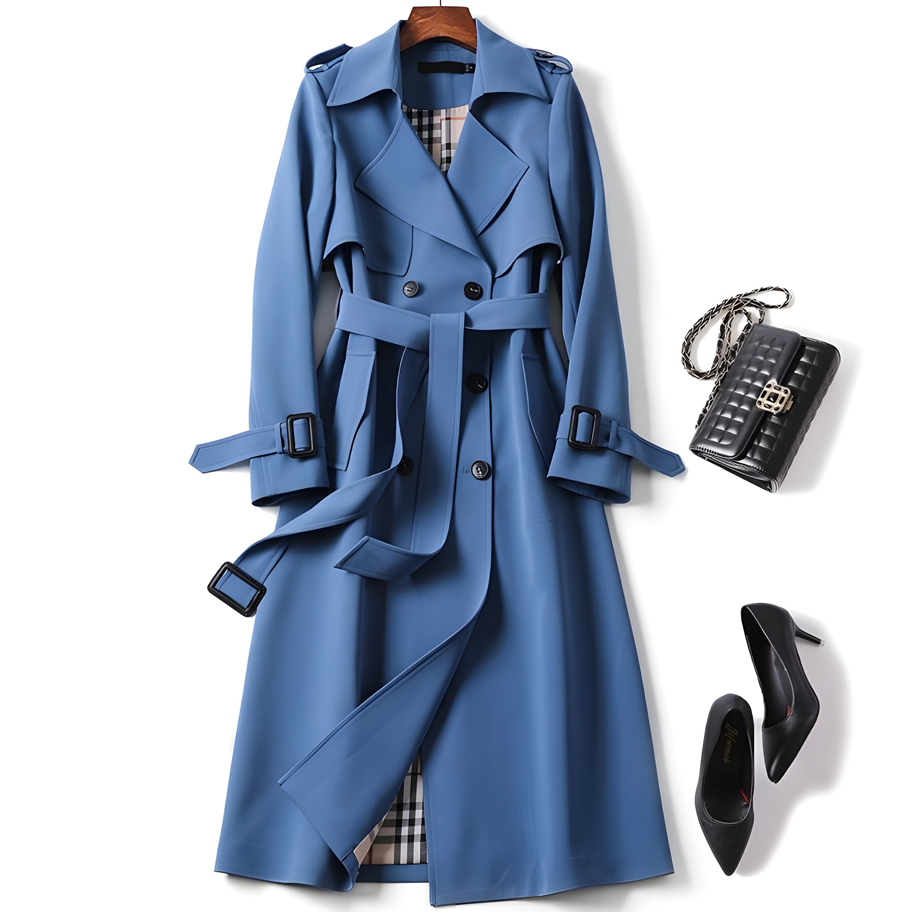 Zelmira - Trench Coat Elegante e Soffice
