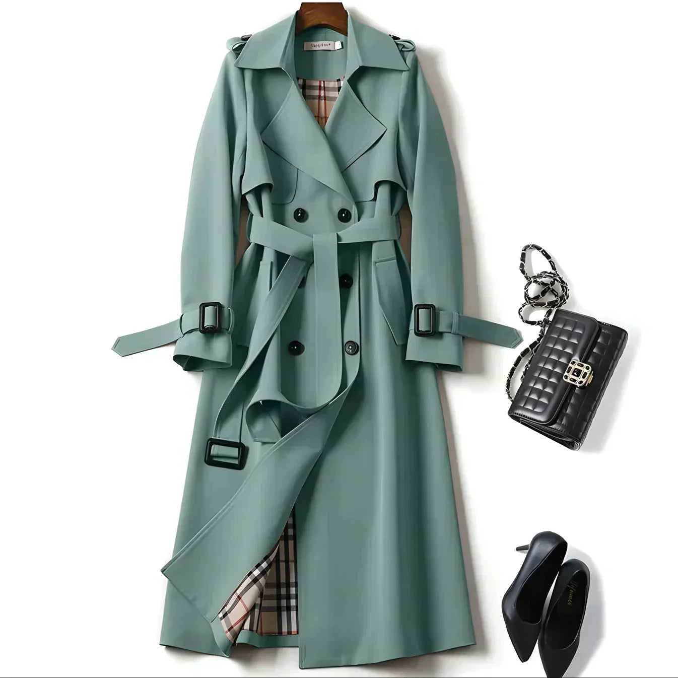 Zelmira - Trench Coat Elegante e Soffice