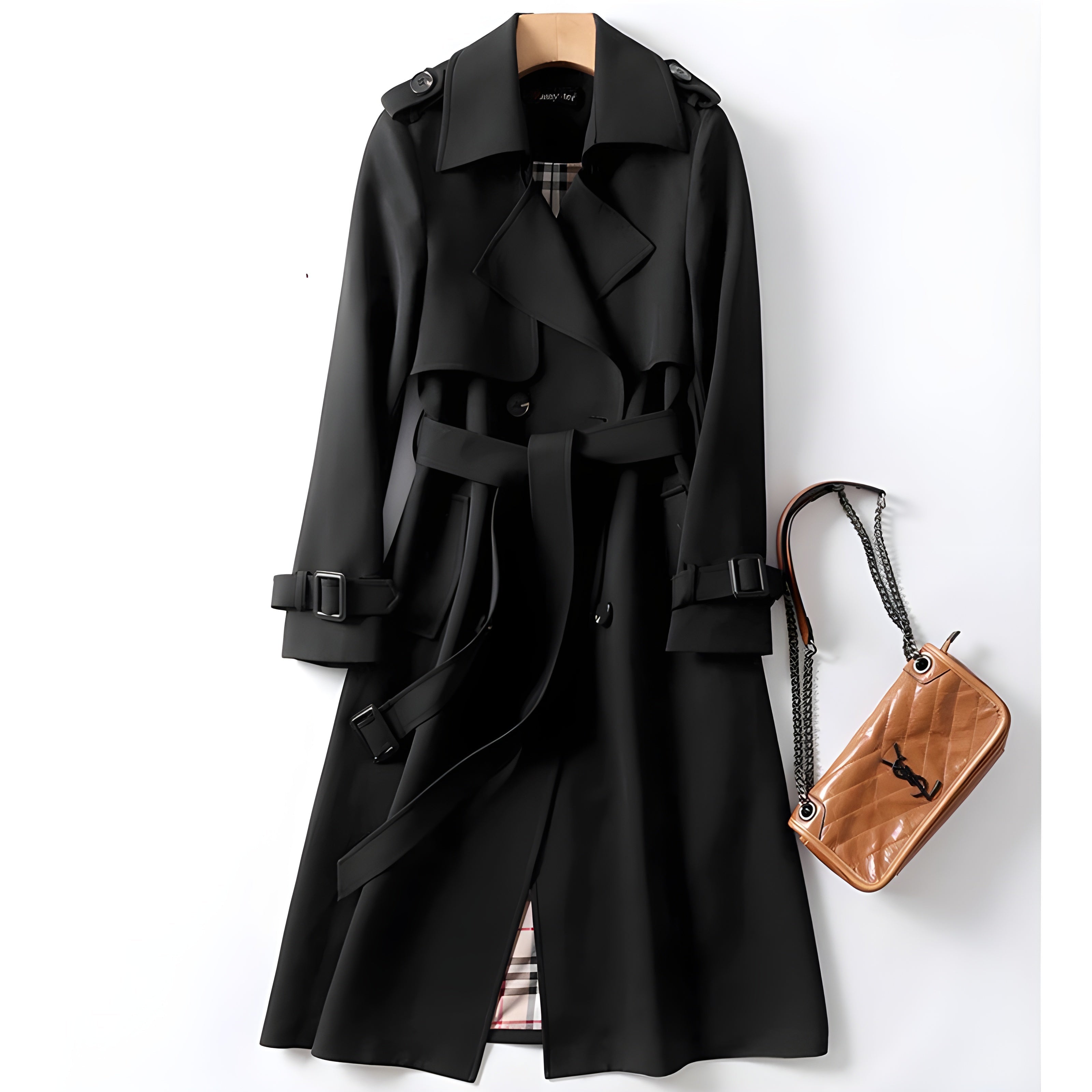 Zelmira - Trench Coat Elegante e Soffice
